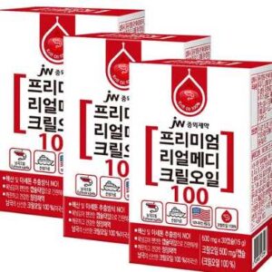 JW중외제약 프리미엄 리얼메디 크릴오일 100