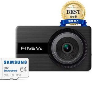 파인뷰 전후방 FHD 블랙박스 + GPS 안테나 + WiFi 동글 FineVu X950 POWER