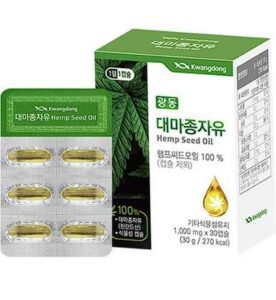 광동 대마종자유 hemp seed oil 30g