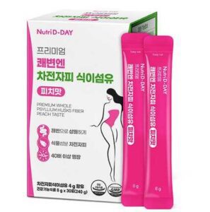 뉴트리디데이 프리미엄 쾌변엔 차전자피 식이섬유 피치맛